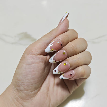 Glitter French Tips