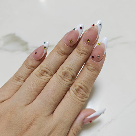 Glitter French Tips